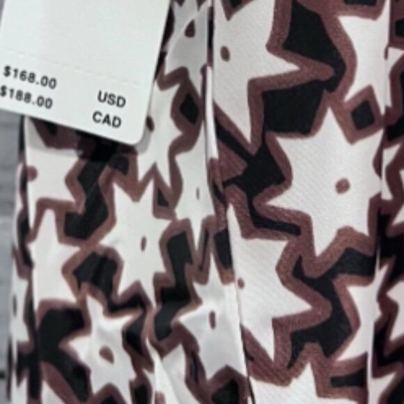 Brand New BY ANTHROPOLOGIE 3/4-Sleeve Mock-Neck Swing Mini Dress - Picture 8 of 11